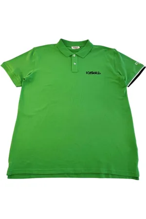 Iceberg Heren, Tops, Groen, Maat: 2XL Katoen