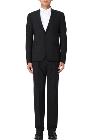 Emporio Armani Heren, Pakken, Zwart, Maat: S Wol