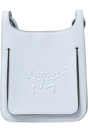 MCM Dames, Tassen, Blauw, Maat: ONE Size Leer