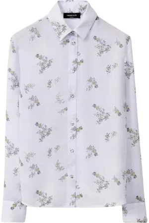 Fabiana Filippi Dames, Blouses & Shirts, Paars, Maat: L Zijde