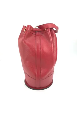 Hermès Dames, Pre-owned, Rood, Maat: ONE Size Leer