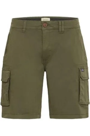 Blend Heren, Korte broeken, Groen, Maat: 2XL Denim
