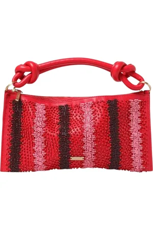 Cult Gaia Dames, Tassen, Rood, Maat: ONE Size Leer