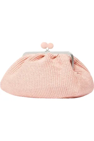 Max Mara Dames, Tassen, Roze, Maat: ONE Size Katoen