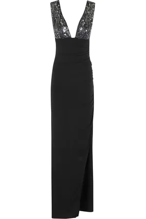 AMEN Dames, Jurken, Zwart, Maat: XS Jersey