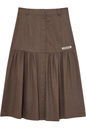 Patrizia Pepe Dames, Rokken, Bruin, Maat: XS