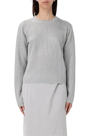 Armani Exchange Dames, Truien, Grijs, Maat: S