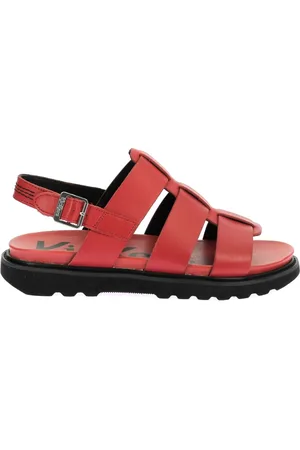 Kickers Dames, Schoenen, Rood, Maat: 38 EU Leer