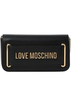 Moschino Dames, Tassen, Zwart, Maat: ONE Size Leer