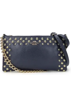Coach Dames, Pre-owned, Blauw, Maat: ONE Size Leer