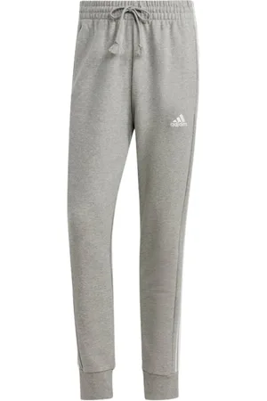 adidas Heren, Broeken, Grijs, Maat: S Katoen