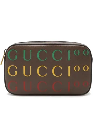 Gucci Dames, Pre-owned, Bruin, Maat: ONE Size Leer
