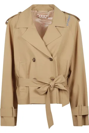 Marni Dames, Mantels, Bruin, Maat: S Wol