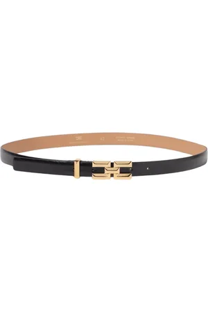 Elisabetta Franchi Dames, Accessoires, Zwart, Maat: XS Leer