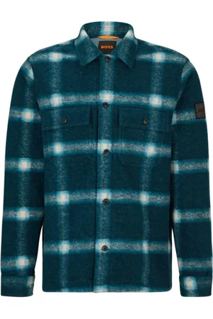 HUGO BOSS Heren, Jassen, Groen, Maat: S