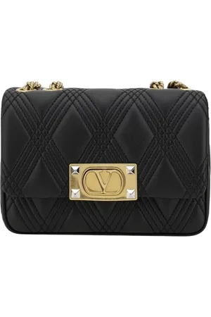 VALENTINO GARAVANI Dames, Tassen, Zwart, Maat: ONE Size Leer