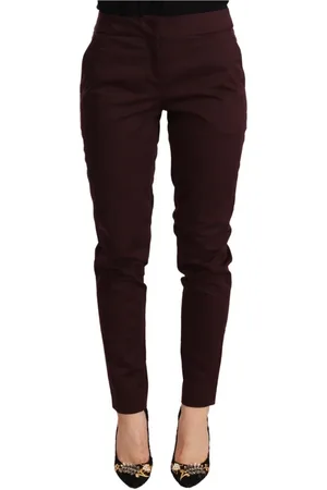 Roberto Cavalli Dames, Broeken, Bruin, Maat: XS