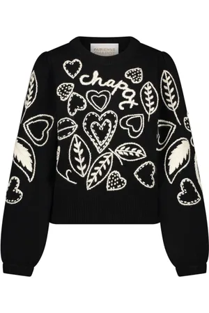 Fabienne Chapot Dames, Truien, Zwart, Maat: S