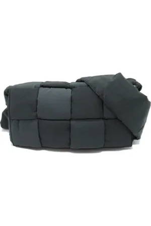 Bottega Veneta Dames, Pre-owned, Zwart, Maat: ONE Size Nylon