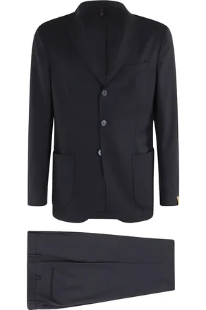 Biagio Santaniello Heren, Pakken, Blauw, Maat: 2XL Wol