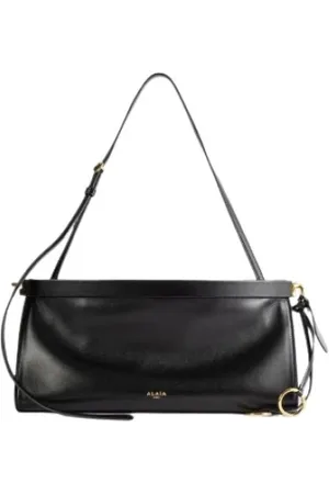 Alaïa Dames, Tassen, Zwart, Maat: ONE Size Leer