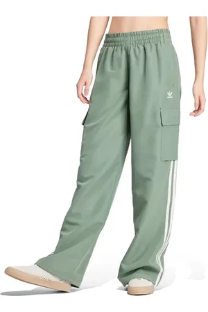 adidas Dames, Broeken, Groen, Maat: L