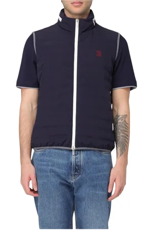 Brunello Cucinelli Heren, Jassen, Blauw, Maat: M