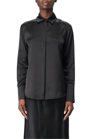 Max Mara Dames, Blouses & Shirts, Zwart, Maat: M Zijde