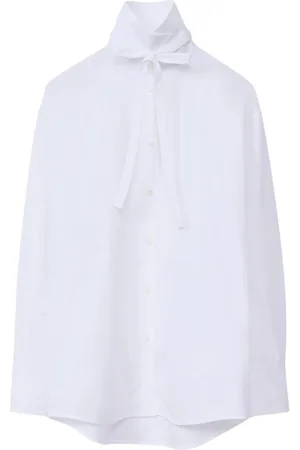 Fabiana Filippi Dames, Blouses & Shirts, Wit, Maat: 2XS Katoen