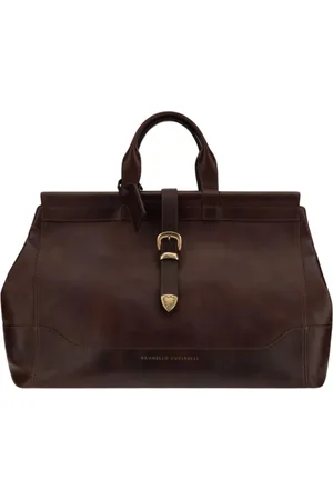Brunello Cucinelli Heren, Tassen, Bruin, Maat: ONE Size