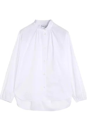 Aspesi Dames, Blouses & Shirts, Wit, Maat: XS Katoen