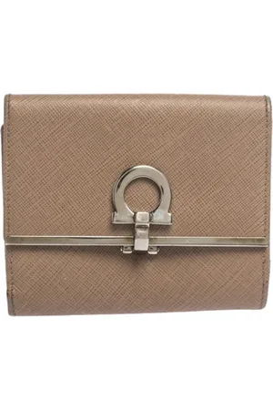 Salvatore Ferragamo Unisex, Pre-owned, , Maat: ONE Size Leer