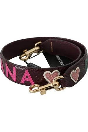 Dolce & Gabbana Dames, Accessoires, Veelkleurig, Maat: ONE Size Leer