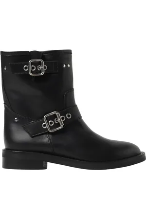 Via Roma Dames, Schoenen, Zwart, Maat: 41 EU Leer