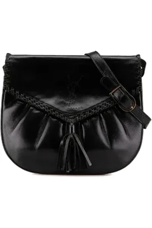 Saint Laurent Dames, Pre-owned, Zwart, Maat: ONE Size Leer