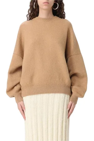 Khaite Dames, Truien, Bruin, Maat: XS Kasjmier