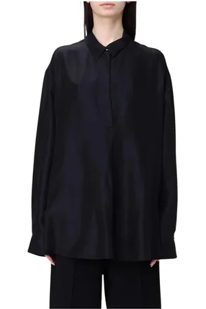BARENA Dames, Blouses & Shirts, Zwart, Maat: S