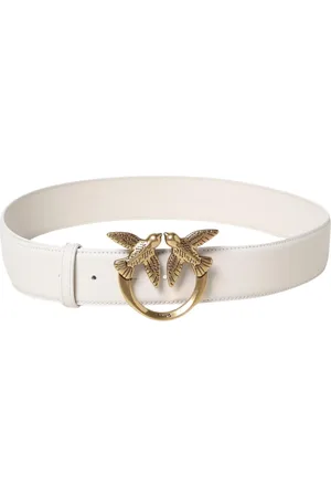 Pinko Dames, Accessoires, Wit, Maat: XS Leer