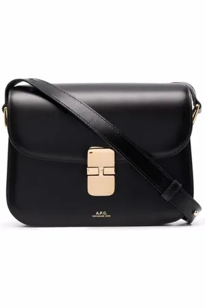 A.P.C. Dames, Tassen, Zwart, Maat: ONE Size Leer