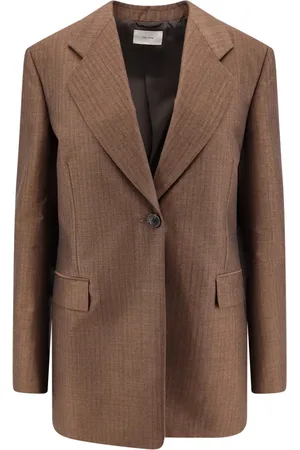The Row Dames, Jassen, Bruin, Maat: XL Wol