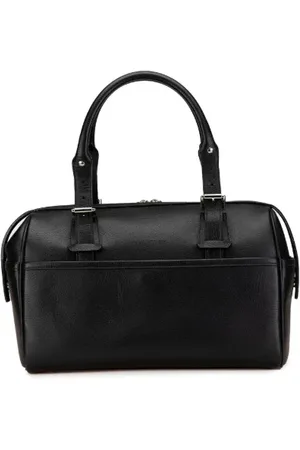 Burberry Dames, Pre-owned, Zwart, Maat: ONE Size Leer