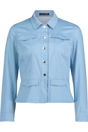 Betty Barclay Dames, Jassen, Blauw, Maat: 2XL Katoen