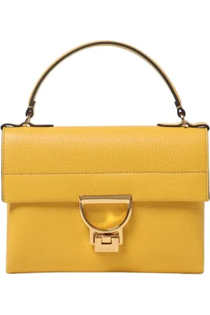 Coccinelle Dames, Tassen, Geel, Maat: ONE Size Leer