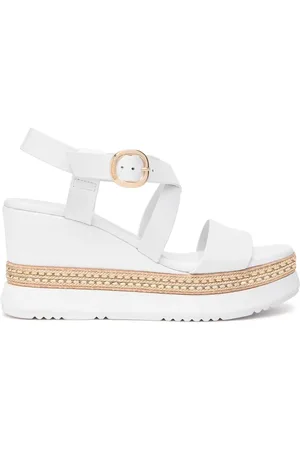 Nero Giardini Dames, Schoenen, Wit, Maat: 38 EU Leer