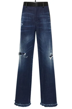 Dsquared2 Dames, Jeans, Blauw, Maat: 2XS Zijde