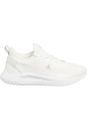 Calvin Klein Heren, Schoenen, Wit, Maat: 42 EU Polyamide