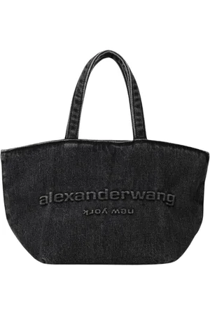 Alexander Wang Dames, Tassen, Grijs, Maat: ONE Size Denim