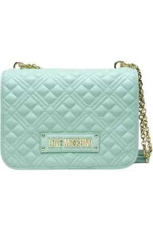Moschino Dames, Tassen, Groen, Maat: ONE Size Leer