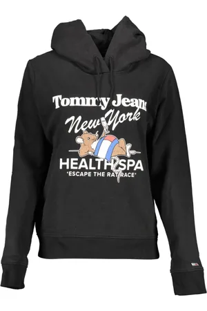 Tommy Hilfiger Dames, Sweatshirts & Hoodies, Zwart, Maat: L