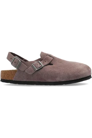 Birkenstock Dames, Schoenen, Paars, Maat: 38 EU Leer